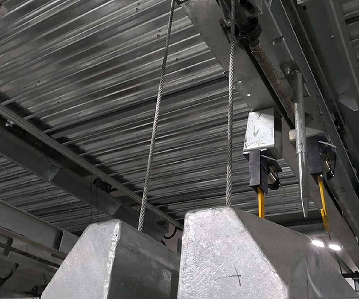 雙層簡易式機械停車設備過驗收